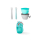 Skip Hop Zestaw jedzeniowy Easy-Feed Teal/Grey - 1255906 - zdjęcie 2